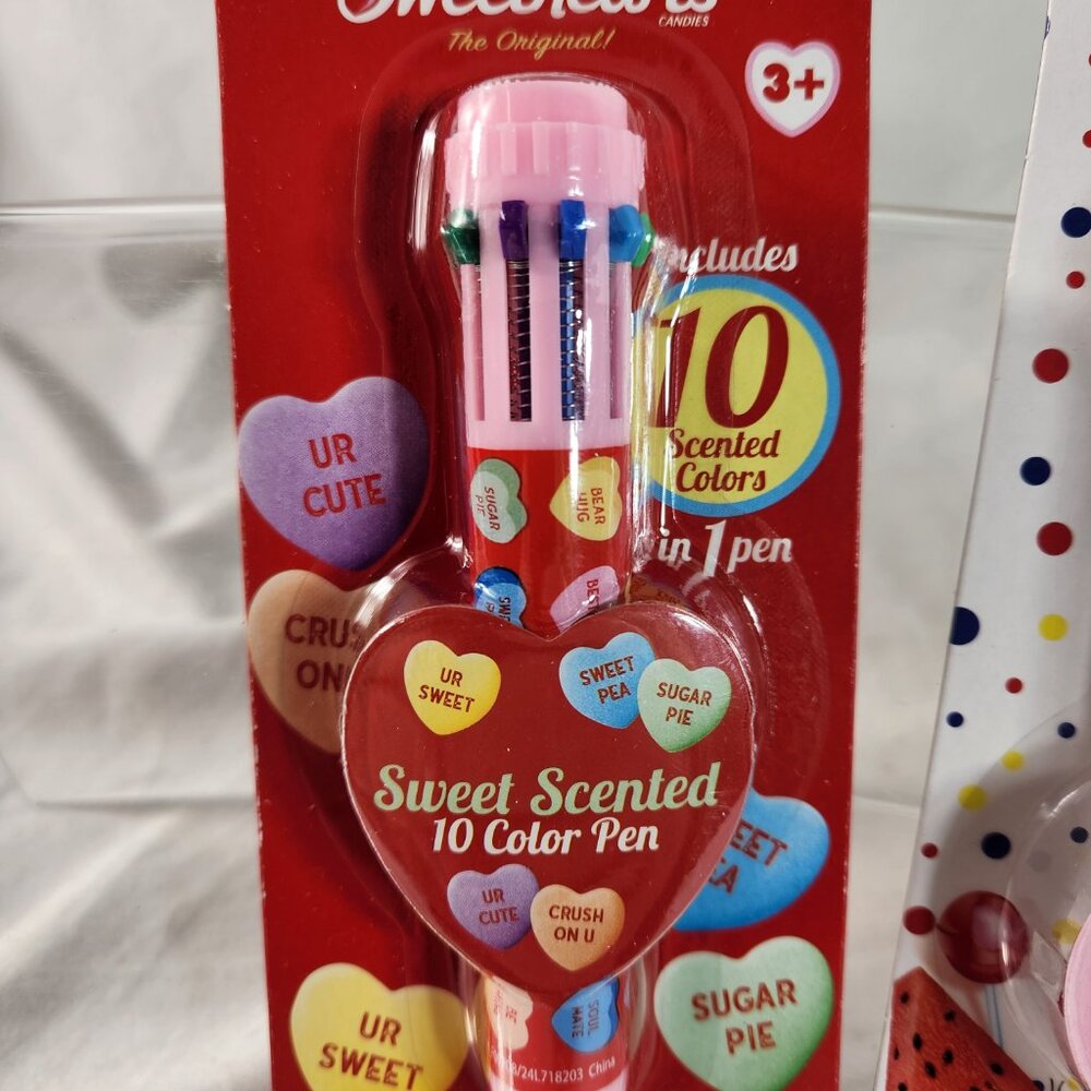 Ring Pop Blow Pop Sweethearts Scented 3 Pen Kids Target Playground NEW FAST Ship - Picture 2 of 9